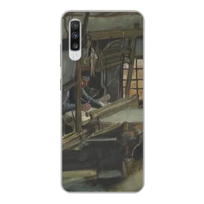 Produktbild von MuchoWow® Handyhülle Schutzhülle Hülle für Samsung Galaxy A70 Weber - Vincent van Gogh Silikon Softcase Handy Hülle - Schutzhaube