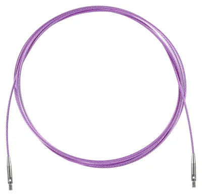 Produktbild von Rundstricknadelkabel, 20/30/40/55/60/80/100 cm, austauschbares Zubehör für Rundstricknadeln (Kabel, 55 cm)