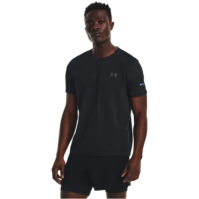 Produktbild von Under Armour Stride Seamless Kurzarm-t-shirt Schwarz S Mann Schwarz S