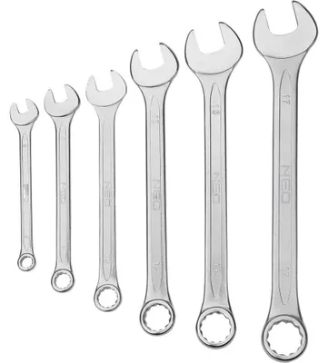 Immagine prodotto di NEO TOOLS Chiavi aperte 6-19 mm, set di 8 pezzi.