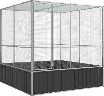 Immagine prodotto di Voliera Argento 211x207x212 cm in Acciaio