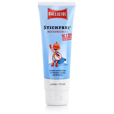 Produktbild von Ballistol Stichfrei Kids Lotion Tube 125ml - Schützt sensible Haut (1er Pack)