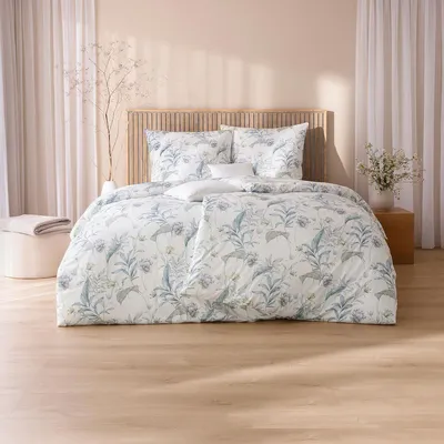 Produktbild von Estella Mako Interlock Jersey Bettwäsche Susanne multicolor Kissenbezug einzeln 40x80 cm
