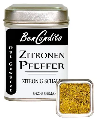 Produktbild von Zitronenpfeffer 80 Gr. Dose