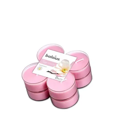 Zdjęcie produktu dla Bolsius Maxi-Lights Magnolia 8 sztuk