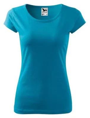 Image de Malfini - T-shirt « Pure » pour femmes PP10801 (S) (turquoise)