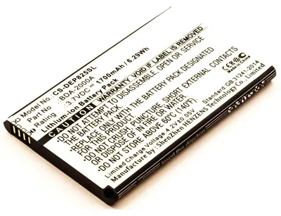 Produktbild von Akku für Doro Liberto 8030 Li-Ion 3,7 Volt 1700 mAh schwarz.