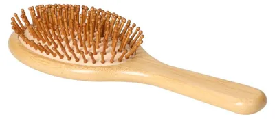 Produktbild von Nachhaltige Bambus-Haarbürste "Comb" für geschmeidiges Haar - Natürlich aus Holz, Antistatische Borsten, Sanfte Pflege und Glanz! Natur