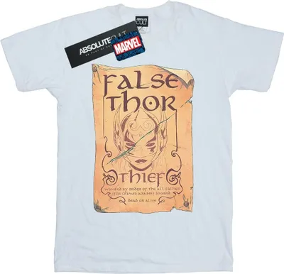 Produktbild von Marvel - "The Mighty Thor False Thor" T-Shirt für Herren BI43334 (4XL) (Weiß)