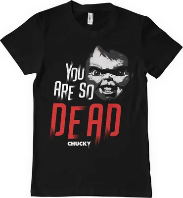 Produktbild von Chucky - You Are So Dead T-Shirt - Black - Large
