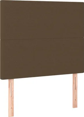 Produktbild von Kopfteil Dunkelbraun 90x5x118/128 cm Stoff