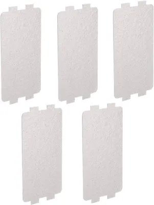 Productafbeelding van Magnetron Mica Platen - Mica Schild - Magnetron Reparatie - Hoge Temperatuur Weerstand - 116 x 64 mm - Zilver