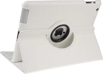 Produktbild von Mobigear DuoStand iPad 3 (2012) Hülle Drehbare Klapphülle - Weiß