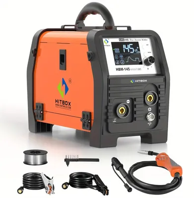 Obrázek produktu pro Svařovací zařízení – Multifunkční invertor 3 v 1 – 145A – MIG/TIG/elektroda – Digitální displej
