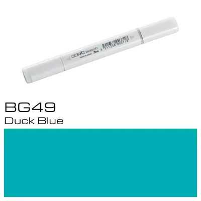 Image de Copic Sketch Marker 5,5 - 10 mm 49 Duck Blue 1 pièce
