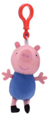 Obrázek produktu pro Plyšový přívěsek Peppa Wutz (12 cm) George