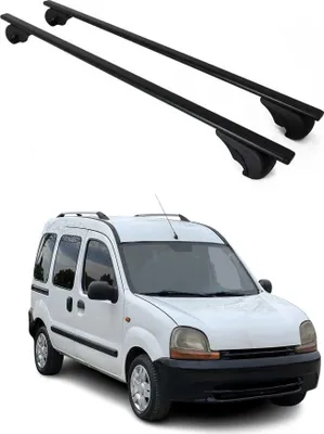 Obrázek produktu pro Střešní nosiče příčné pro Renault Kangoo I 1997-2008 Černá
