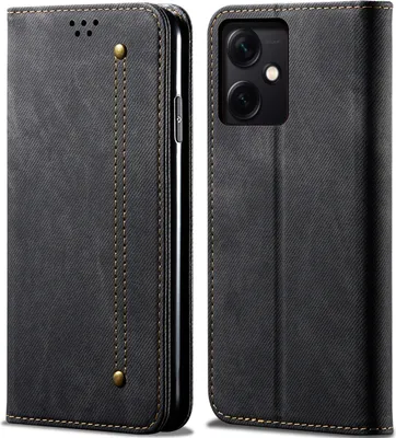 Obrázek produktu pro Redmi Note 12 Pouzdro, Kožené Peněženkové Pouzdro s Magnetickým Uzavíráním a Stojánkem pro Xiaomi Redmi Note 12 černé