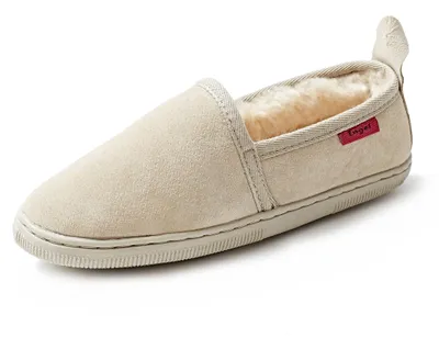 Produktbild von Hausschuhe Lammfell Typ "Java", beige, 39