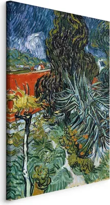 Produktbild von Bilder Vincent van Gogh 80x120 cm Vlies Leinwandbild 1 tlg Kunstdruck modern Wandbilder XXL Wanddekoration Design Wand BildAbstrakt Kunst l-F-10643-b-a