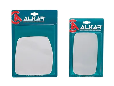 Produktbild von ALKAR Spiegelglas Glaseinheit 9502438 Rechts für OPEL AGILA (A) (H00)
