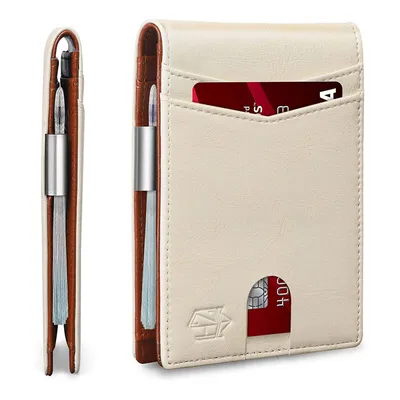 Produktbild von Slim Wallet mit Münzfach Mini Geldbörse Herren und Damen klein
