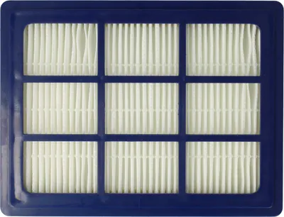 Produktbild von vhbw Staubsaugerfilter kompatibel mit Nilfisk VP600, VP300 EU2, VP300 HEPA, VP930, VU500 Staubsauger - HEPA-Filter Blau Weiß