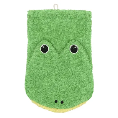 Produktbild von Fürnis Bio Waschlappen Bauernhof Tiere Frosch