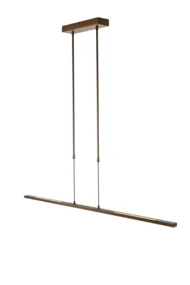 Produktbild von Steinhauer Pendelleuchte Zelena LED 3-flammig Bronze Matt 122x8cm