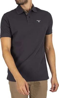 Produktbild von Barbour Tartan Pique Poloshirt, Blau XL