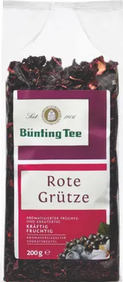 Obrázok produktu pre Bünting čaj červený ovocný želé ovocný a bylinný čaj silný ovocný 200g
