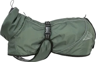 Produktbild von TRIXIE Wintermantel Explore Thermo - olivgrün - 470L x 630H x 40B