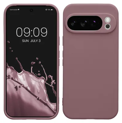 Produktbild von kwmobile Handyhülle für Google Pixel 10 Pro Hülle - weiches Handy Silikon Case - Schutzhülle Cover - Grape