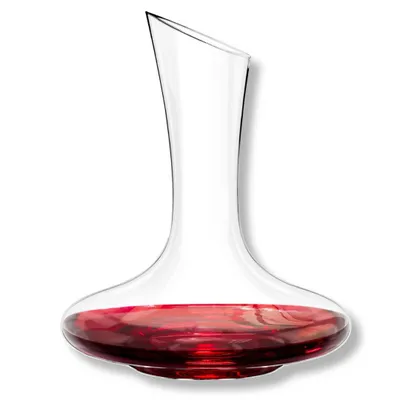 Zdjęcie produktu dla Karafka do wina Wilmax 1500 ml, ręcznie dmuchane szkło kryształowe, przezroczysta WL-888332/1C