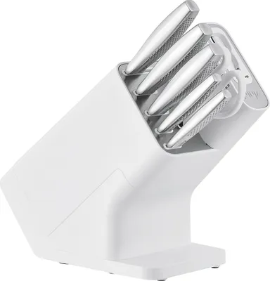 Obrázek produktu pro Ninja K62006EUWH, Sada nožů, Nerezová ocel, Nerezová ocel, Nerezová ocel, Bílá, Nerezová ocel