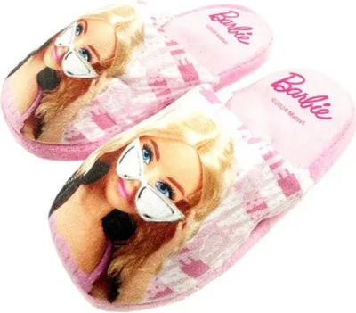 Produktbild von Barbie Mädchen Kinder Hausschuhe Slipper Pantoffeln 28 – 30