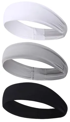 Produktbild von 1 Sport-Stirnband aus hochelastischem, feuchtigkeitsableitendem Mesh-Material – atmungsaktiv, schnelltrocknend und rutschfest. Perfekt für Workout, Yoga, Laufen & Co. Dank doppellagigem Aufbau und speziellem Innenfutter bleibt die Stirn kühl und trocken. Das dehnbare Design passt sich individuell an, ist waschbar ohne Einlaufen oder Ausbleichen und vielseitig einsetzbar – ob im Fitnessstudio, beim Marathon oder als stylisches Accessoire im Alltag.