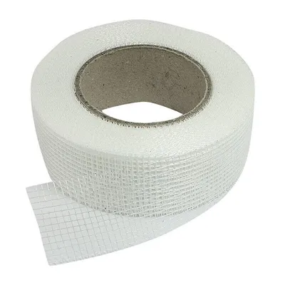 Produktbild von Gitterband 50mm Glasfaser Fugenband 48x45m selbstklebend Trockenbau Fugenstreifen