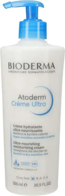 Image de Bioderma Atoderm Crème hydratante ultra-nourrissante 500 ml