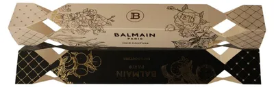 Productafbeelding van Set, Balmain, Hair Couture, Lege kartonnen doos, zwart en wit, 25 stuks.