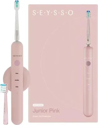 Zdjęcie produktu dla SEYSSO Junior Pink soniczna szczoteczka do zębów dla dzieci PINK 1 szt.