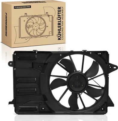 Obrázok produktu pre Frankberg 1x chladič motora s jedným ventilátorom s rámom ventilátora chladiča Opel Insignia B Country Tourer Z18 1.5L 2.0L