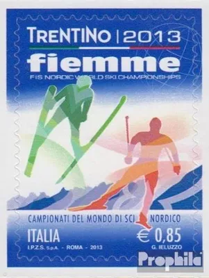 Produktbild von Briefmarken Italien 2013 Mi 3587 (kompl.Ausg.) postfrisch Ski