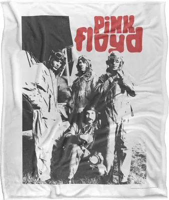 Obrázek produktu pro Pink Floyd - Deka "Point Me At The Sky", hedvábná, superměkká TV23551 (jedna velikost) (bílá/černá)