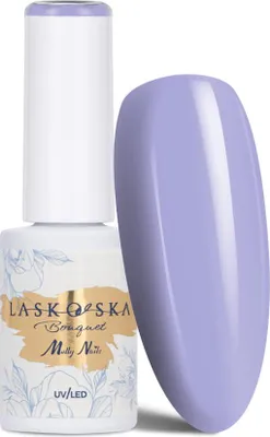 Immagine prodotto di Molly Nails @Bouquet by Laskovska - Smalto ibrido HEMA/Di-HEMA free da 7 g color lavanda