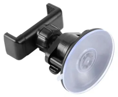 Produktbild von Puluz Smartphone-Halterung mit Saugnapf und 360-Grad-Drehung (schwarz)