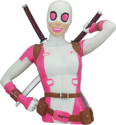 Produktbild von Marvel - Gwenpool Bust Bank 20 cm