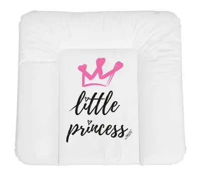 Produktbild von Wickelauflage, weich, Little Princess, 85 x 72 cm, weiß, Nellys