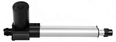 Obrázek produktu pro Lineární pohon 6000 N – stejnosměrný elektromotor 24 V – zdvih 23 cm – 60 W – elektrický pohon pro polohování a zvedání – nastavitelný v rozmezí 38–61 cm – černý