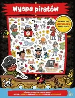 Obrázek produktu pro Wyspa Piratów. Książeczka z Zadaniami i 100 Wypukłych Naklejek